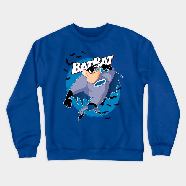 80's Rewind: Bat-Bat Crewneck Sweatshirt by CV_GRAPHICTEEZ